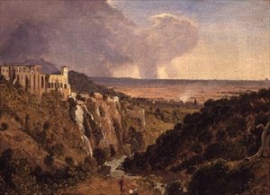 Tivoli og landsbygda bortenfor av William James Linton