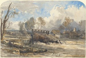 Åleteiner ved Goring av William James Muller