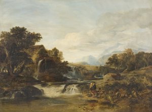 Pandy Mill, Nord-Wales av William James Muller