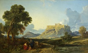 Akropolis, Athen av William James Muller