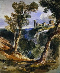 Tivoli (akvarell på papir) av William James Muller