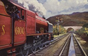 LMS «Royal Scot» (fargelitografi)