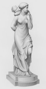 Maternal Love, gravert av W Roffe fra gruppen av E B Stephens (gravering) av William John Roffe