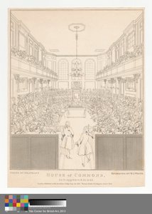 Underhuset, slik det så ut i 1741-2 av William Johnstone White