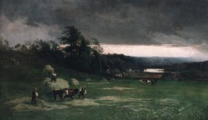 Nærmer seg storm, 1880.