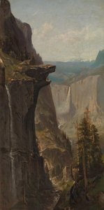 Yosemite Falls, fra Glacier Point, 1879.