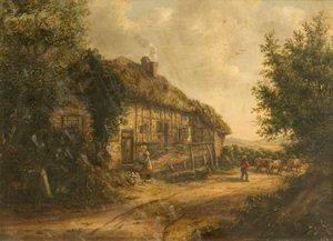 Hytter i Petersfield Hampshire, 1839