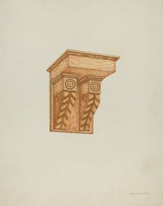 Arkitektonisk detalj (veggbraketter)