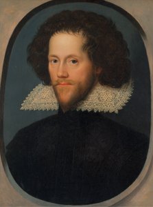 Portrett av Gray Brydges, femte baron Chandos, av Sudeley Castle, Gloucestershire (1579–1621) av William Larkin