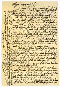 Brev fra William Laud, erkebiskop av Canterbury til Edward Conway, 14. august 1640. av William Laud