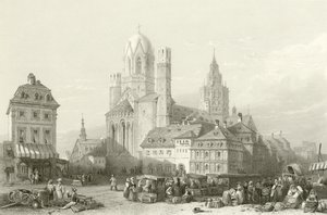 Mayence katedral, Rhinen av William Leighton Leitch