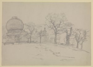 Greenwich (Det kongelige observatorium) av William Lionel Wyllie