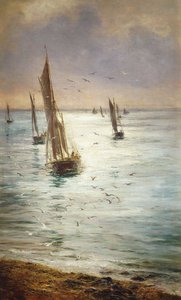 Hjemover, av William Lionel Wyllie