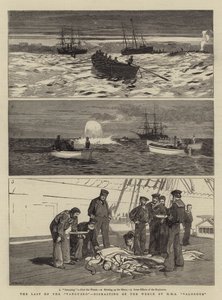 The Last of the Vanguard, Dismasting of the Wreck av HMS Valorous