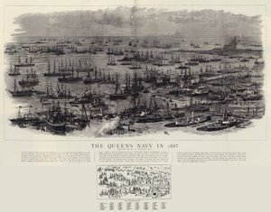 Dronningens marine i 1887