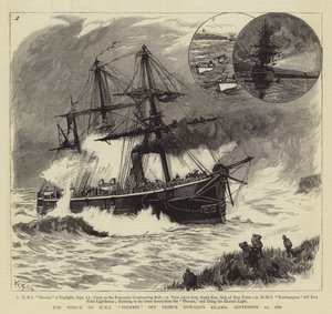 Vraket av HMS Phoenix utenfor Prince Edward's Island, 12. september 1882