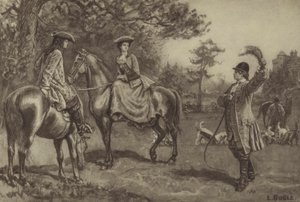 Første møte mellom Frank og Die Vernon av William Lockhart Bogle