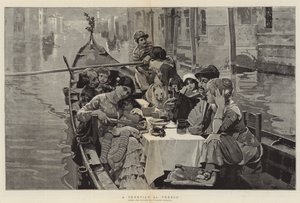 En venetiansk Al Fresco av William Logsdail