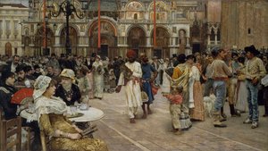 Piazza di San Marco, Venezia, 1883
