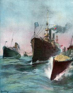 Importerte kryssere for den amerikanske marinen av William Louis Jnr. Sonntag
