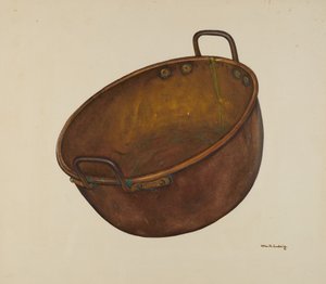 Kobbergodterifartøy, ca. 1939.