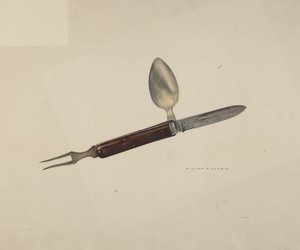 Bestikksett, ca. 1941.