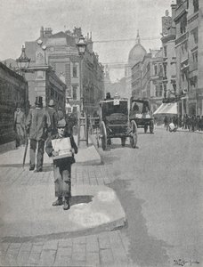 Cannon Street, 1891 av William Luker