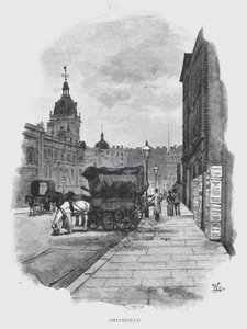 Smithfield (litho) av William Luker
