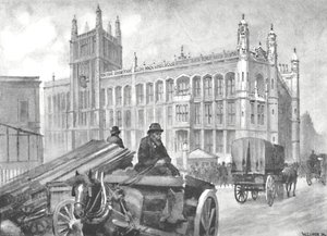 Record Office, Fetter Lane, 1891 av William Luker