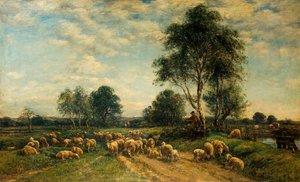 The Halt, 1880. av William Mark Fisher