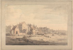 Hus ved elvebredden av William Marlow