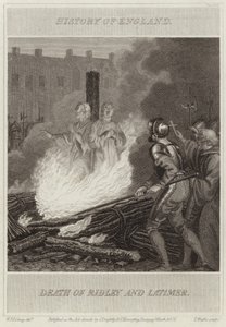 Ridley og Latimers død av William Marshall Craig