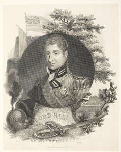 Generalløytnant Lord Hill KB, engr Brown, pub. Kinnersley, 1815 av William Marshall Craig