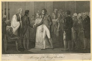 Bryllupet til prinsesse Charlotte av William Marshall Craig