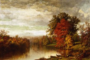 høstens farger, av William Mason Brown