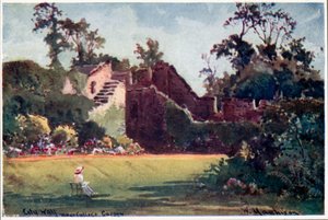Oxford City Wall, New College Garden av William Matthison