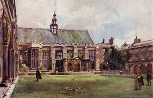 Hall of Trinity College fra Neviles Court av William Matthison
