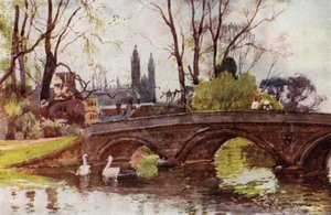 Trinity Bridge, Kings College Chapel i det fjerne