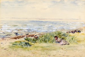 Barn blant Bent av William McTaggart