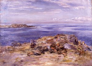 "Når sommeren er på topp, gi meg Isle of Skye" av William McTaggart