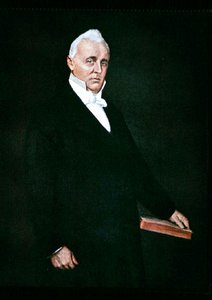 James Buchanan (farge litho) av William Merritt (after) Chase