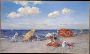 Am Meer av William Merritt Chase