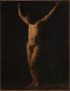 Korsfestelse, ca. 1872-1879. av William Merritt Chase