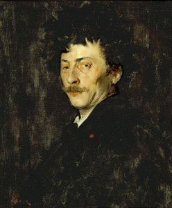 Pablo de Sarasate: Portrait of a Fiolinist, ca. 1875 av William Merritt Chase
