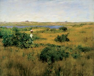 Sommer på Shinnecock Hills av William Merritt Chase