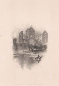 New Abbey, nær Dumfries av William Miller