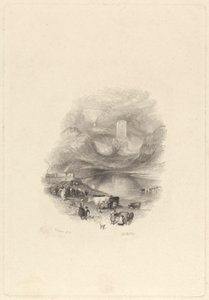 Sandy Knowe, eller Smailholm Tower av William Miller