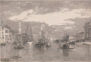 Canal Grande, Venezia av William Miller
