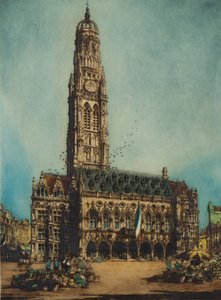 Rådhuset, Arras (radering)