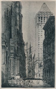 Wall Street, New York, c1913